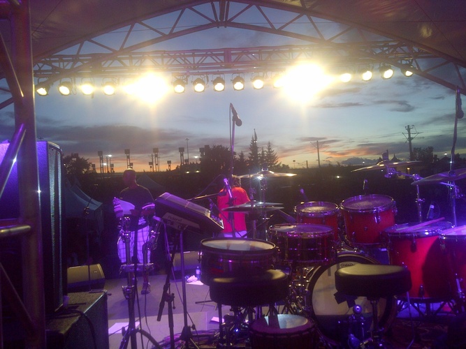 Photo of ETC Source Four Wash Par Lights on Stage