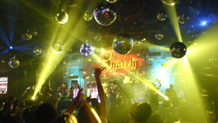Photo of 80 Mirror Balls for this event