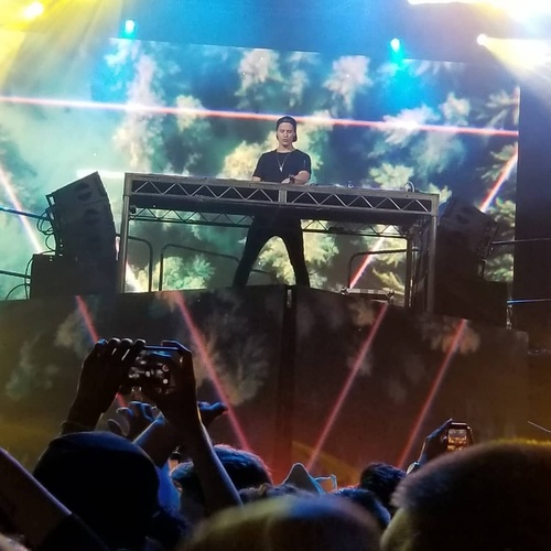 Photo of Kygo's Stage Riser