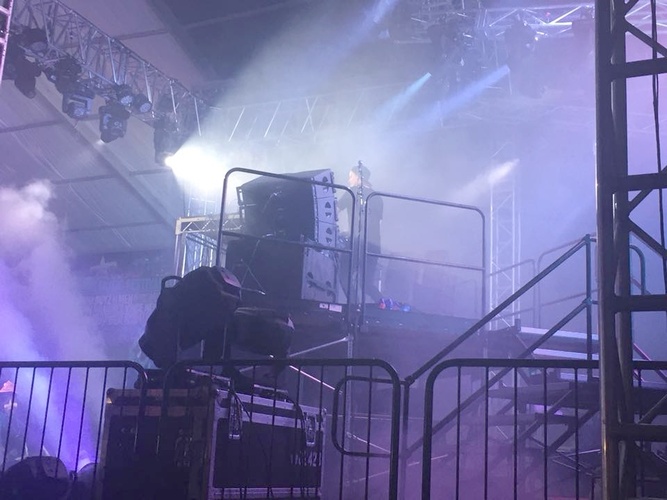 Photo of custom stage rental